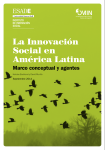 La innovación social en América Latina. Marco conceptual y
