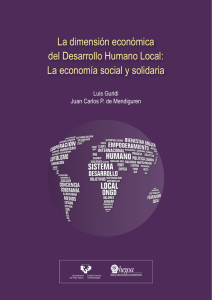 La dimensión económica del Desarrollo Humano Local