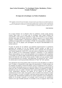 Juan Carlos Portantiero, "La Sociología Clásica: Durkheim y Weber