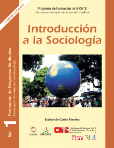 Eixo 01 - Fascículo 01 - Introdução à Sociologia (Espanhol)