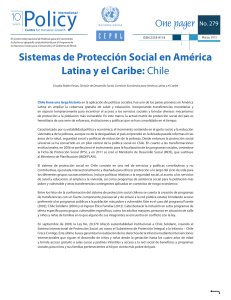 Sistemas de Protección Social en América Latina y el Caribe: Chile