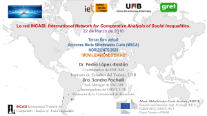 La red INCASI: International Network for Comparative Analysis of