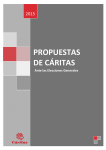 propuestas de cáritas