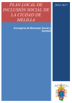 Plan local de inclusión social de la ciudad de melilla