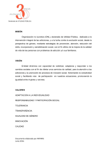 Documento elaborado por ANTARIS Junio 2016 MISIÓN