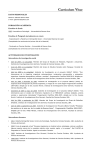 Currículum Vitae - Cátedras - Universidad de Buenos Aires