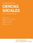 ciencias sociales - Universidad Torcuato Di Tella