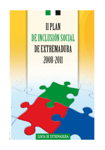 II Plan de Inclusión Social de Extremadura 2008