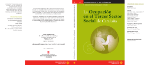 La Ocupación en el Tercer Sector Social de Cataluña