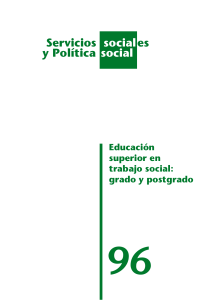Servicios sociales y Política social