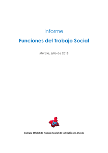 Informe Funciones del Trabajo Social