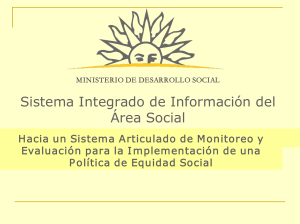 Sistema Integrado de Información del Área Social
