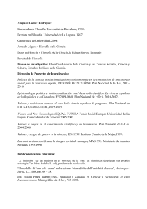 Gómez Rodríguez, Amparo - Instituto Universitario de Estudios de