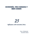 economía, vida humana y bien común