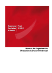 Manual de Organización Dirección de Desarrollo Social