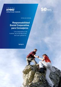 Responsabilidad Social Corporativa para Consejeros