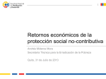 1. Protección social
