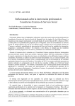 Reflexionando sobre la intervención profesional en Consultorios