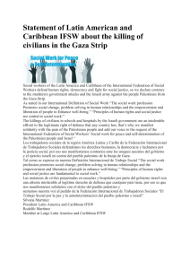 Statement of Latin American and Caribbean IFSW about the killing