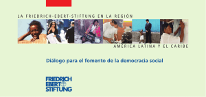 Diálogo para el fomento de la democracia social - Friedrich