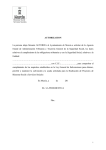 AUTORIZACION La persona abajo firmante AUTORIZA al