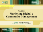 Marketing Digital y Community Management
