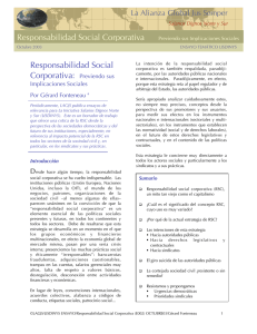 RSC, Previendo sus Implicaciones Sociales