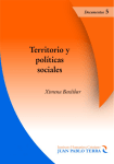 Territorio y Políticas Sociales - Instituto Humanista Cristiano JUAN