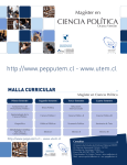 ciencia política - Programa de Estudio Políticas Públicas
