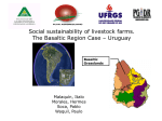 Social sustainability of livestock farms. The Basaltic Region