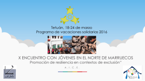 Programa Encuentro Marruecos 2016
