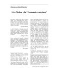 Max Weber y la “Economía Austriaca” - Laissez-Faire