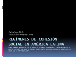 Regímenes de Cohesión Social en América Latina