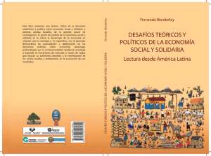 desafíos teóricos y políticos de la economía social y solidaria