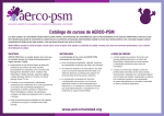 Catálogo de cursos de AERCO-PSM