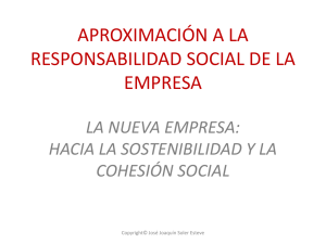 APROXIMACIÓN A LA RESPONSABILIDAD SOCIAL DE LA