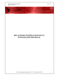 una visión epistemológica sobre la integración en la región latino
