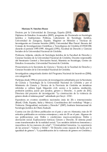 Dra. Mariana N. Sánchez Busso - Novedades