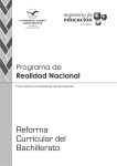 Programa de Realidad Nacional - Universidad Andina Simón Bolívar