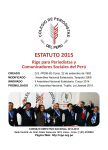 estatuto 2015 - Colegio de Periodistas de Perú