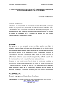 31 EL CONCEPTO DE PROGRESO EN LA POL&Iacute;TICA