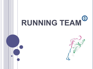 Presentación Running Team
