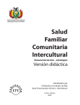 Salud familiar comunitaria intercultural
