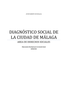 diagnóstico social de la ciudad de málaga