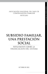 subsidio familiar, una prestación social