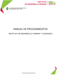 manual de procedimientos - Ayuntamiento de Gómez Palacio