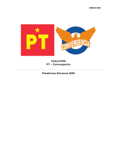 Plataforma PT-Convergencia 2009
