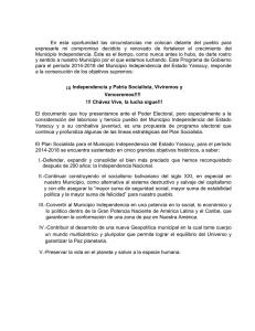 En esta oportunidad las circunstancias me colocan delante del