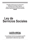 Ley de Servicios Sociales