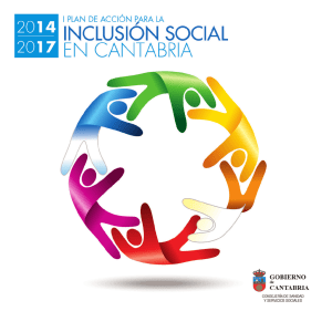 I Plan de Acción para la Inclusión Social en Cantabria (2014